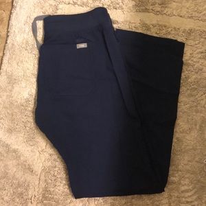 Figs Navy XS Livingston scrub pants